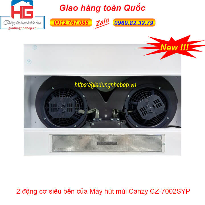 Máy hút mùi lắp âm tủ Canzy CZ-7002SYP giá rẻ nhất tại Hà Nội