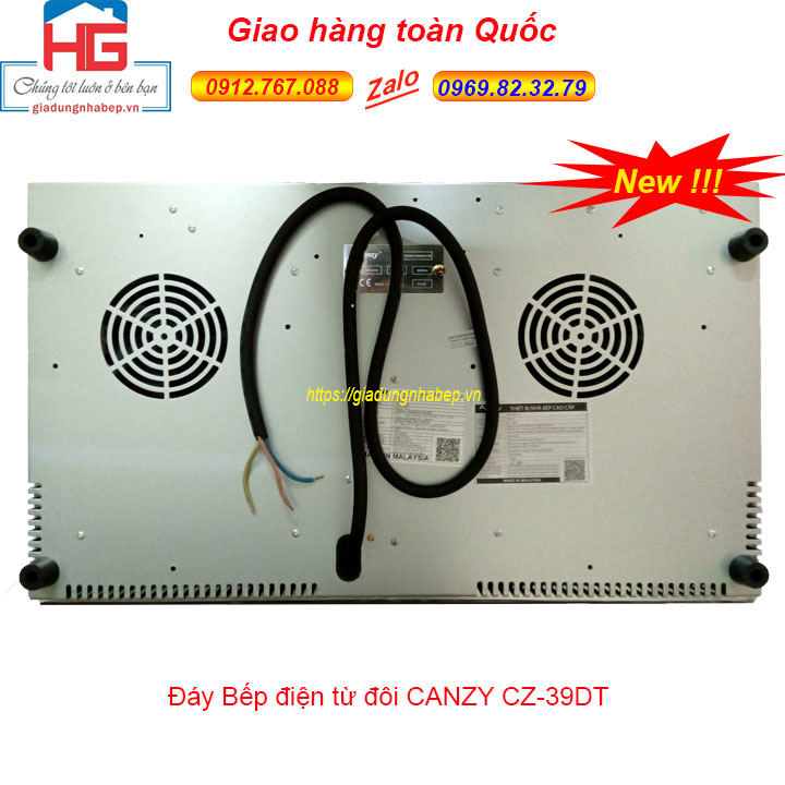 Khung – vỏ Bếp điện từ Canzy CZ 39DT, Bếp điện từ hồng ngoại Canzy CZ39DT bán tại Hà Nội