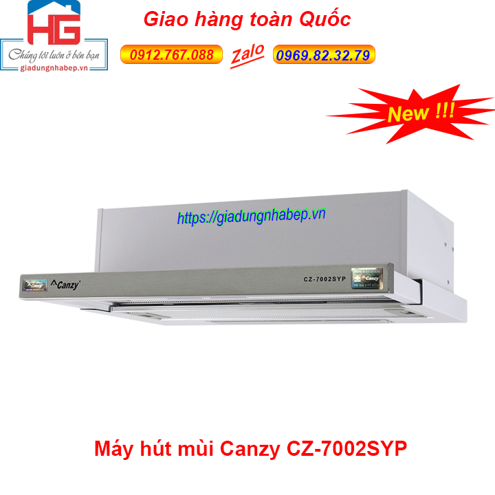 Máy hút mùi Canzy CZ-7002SYP | Máy hút mùi âm tủ Canzy CZ-7002-SYP 70cm