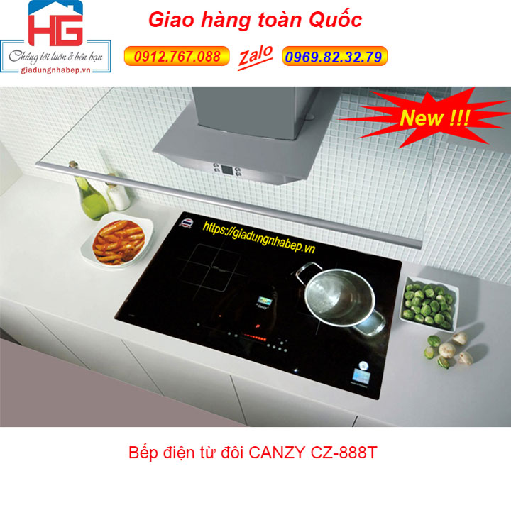 Bếp Từ Đôi Canzy CZ-888T Nhập Khẩu chính hãng, Uy Tín, Giá sốc