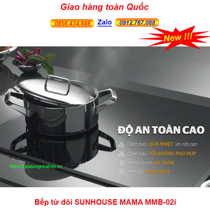 Bếp từ Sunhouse Mama MMB-02i có bán ở Hà Nội
